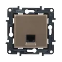 Розетка компьютерная RJ45 категория 5e UTP - Legrand Structura - шампань