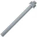 Шпилька Fischer FIS A 8x130 мм, оцинкованная, класс прочности 8.8, 10 шт.