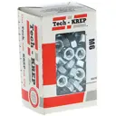 Гайка Tech-Krep М6 DIN934, оцинкованная сталь, 200 шт.