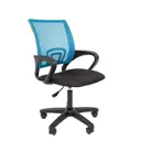 Стул Chairman 60x98x60 см текстиль цвет синий 00-07024140