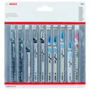 Набор пилок для лобзика Bosch All In One, 10 шт.