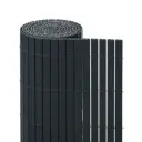 Изгородь Naterial для затенения 2x5 м, ПВХ, цвет темно-серый