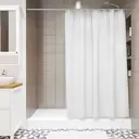Штора для ванной Lemer Elit 180x200 см полиэстер цвет белый
