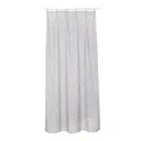 Штора на ленте Fern 160x260 см цвет серый