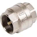 Клапан обратный Valtec 1 1/4", никелированная латунь VT.161.N.07