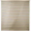Штора рулонная день-ночь Miamoza Blackout Rain 160x175 см, цвет бежевый