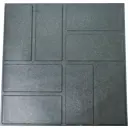 Плитка тротуарная полимерпесчаная 330x330x35 мм цвет зеленый