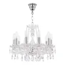 Люстра потолочная хрустальная Bohemia Ivele Crystal 116.10.141.Ni E14 10 ламп 20 м²