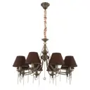 Люстра подвесная Arte Perfetto Luce APL2231053.8.AB E14 8 ламп 16 м²