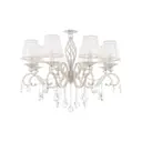 Люстра подвесная Arte Perfetto Luce APL223816.8-W.WHITE E14 8 ламп 16 м²