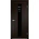 Дверь межкомнатная остеклённая Фортуна 90x200 см ПВХ цвет венге