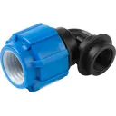 Отвод 90° Политэк 3/4"x32 мм ВР полипропилен 50023234