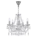 Люстра хрустальная Bohemia Ivele Crystal 1413 107.5.141.Ni E14 5 ламп 10 м²