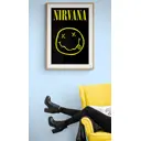 Постер Просто Постер Nirvana - Эмблема группы 90x120 в подарочном тубусе Металл
