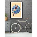 Постер Просто Постер Девушка под водой 90x120 в подарочном тубусе Металл