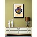 Постер Просто Постер Девушка с базукой 60x90 в подарочном тубусе Металл