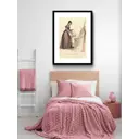 Постер Просто Постер Платье для прогулок 50x70 в раме Металл