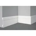 Плинтус напольный Decomaster D105 107x12 мм полистирол