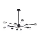 Люстра потолочная светодиодная APL LED 3307.6296-12.BLACK