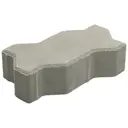 Брусчатка Волна 220x110x45 мм цвет серый