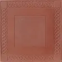 Плитка тротуарная Восток 400x400x45 мм цвет коричневый
