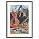 Постер Дом Корлеоне Цветные горы 07-0356-50x70, 50x70 см