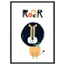 Постер Дом Корлеоне Лев "Roar" 07-0627-21x30, 21x30 см