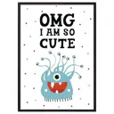Постер Дом Корлеоне Монстр "Cute" 07-0633-30x40, 30x40 см