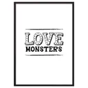 Постер Дом Корлеоне Love monsters 07-0652-21x30, 21x30 см
