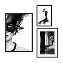 Набор постеров Дом Корлеоне Коллаж Fashion №66 08-0281-80x80, 40x60 см