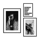 Набор постеров Дом Корлеоне Коллаж Fashion №70 08-0285-80x80, 40x60 см