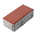Брусчатка 200x100x40 мм цвет красный