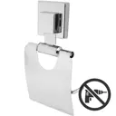 Держатель для туалетной бумаги Sensea «Smart Lock» на присоске с крышкой, цвет хром