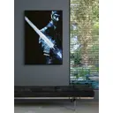 Плакат Просто Постер Mortal Kombat - Саб-Зиро 60x90 в раме 592388629681