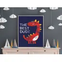 Постер Простопостер "The Best Dude" 120x90 см