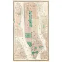 Плакат Просто Постер План Нью-Йорка 1875 года 90x120 в подарочном тубусе 381793926551 без рамы