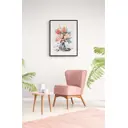 Плакат Просто Постер Цветы в вазе - старинная иллюстрация 90x120 в подарочном тубусе 568031548281 без рамы