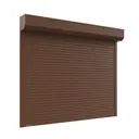 Рольворота 250x300 см профиль пенонаполненный электропривод цвет коричневый