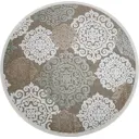 Ковер вискоза Genova 001/655590 ø160 см цвет мультиколор
