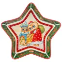 Блюдо "Совы", 17,5Х17,5Х3,5 См.