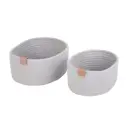 Набор корзин Sensea Magda 20x11.5x27 см цвет серый 2 шт.