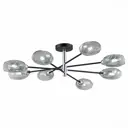 Люстра потолочная EVOLUCE SLE155512-08 GLOA 8 ламп 16 м² цвет хром