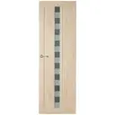 Дверь межкомнатная остеклённая Риволо 70x200 см цвет натуральный дуб