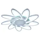 Светодиодная люстра 8014/9 WHT 216W+11W RGB, Profit Light