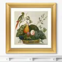 Картина «ArtNoMore» Basket of Fruit with Parrot, 1777г.