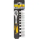 Набор сменных головок 1/4", 11 шт. TOPEX 38D650
