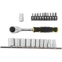 Набор торцевых головок с ключом Stanley Fatmax FMMT82679-0 1/4 дюйма, 22 шт.