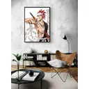 Постер Просто Постер Блич. Синигами Рендзи 60x90 в раме