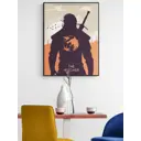 Постер Просто Постер Сериал Ведьмак. Афиша Минимализм 60x90 в раме
