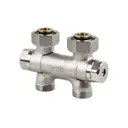 Узел нижнего подключения прямой SR Rubinetterie 0705-2000N0E0 3/4"